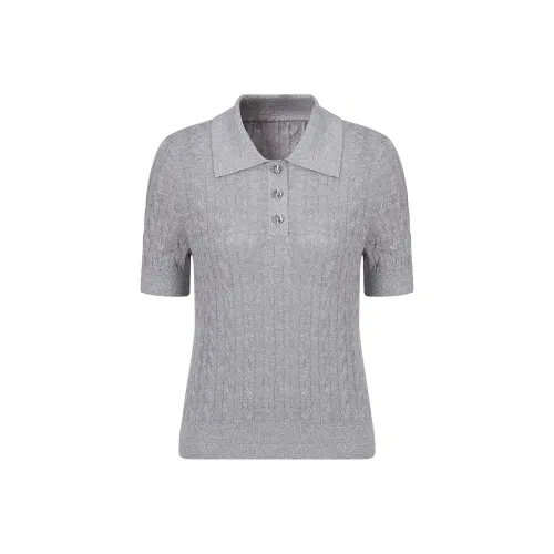 JZ. ANNAKRO T Рубашка Женская Светло-Серый