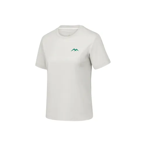 Skechers Sorona T Shirt Женская Full Moon Серый 00KV