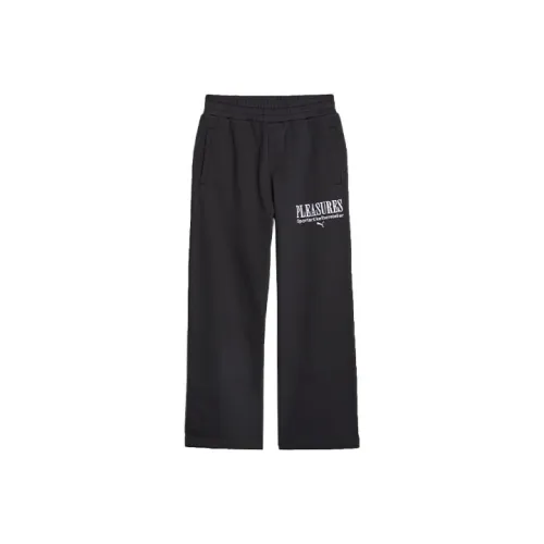 PUMA x PLEASURES Co Фирменные черные спортивные брюки для мужчин