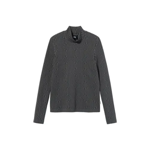 Stussy Черные Женские Футболки