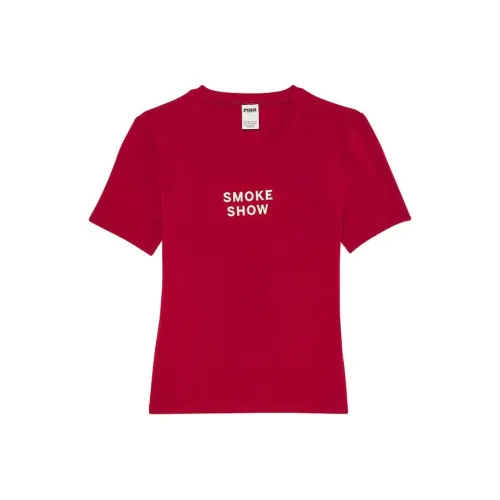 Victoria's Secret T-рубашка Женская цвет Вермильон лак