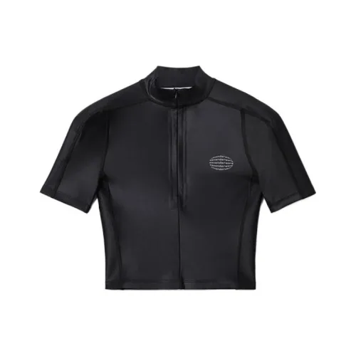 alexander wang Черные Женские Короткие Топы