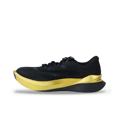 DANIAN Беговые кроссовки Low Top Черный Золото Мужской