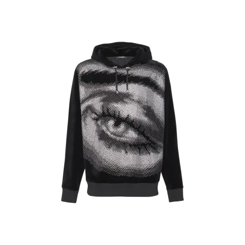 BALMAIN Черные Мужские Свитшоты