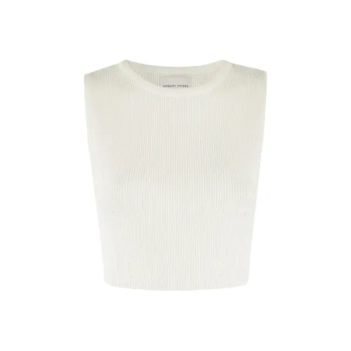 Loulou De Saison Майка Женская Бежевая