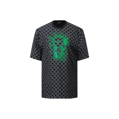 Karl Lagerfeld Т-рубашка с оборванными плечами женская многоцветная