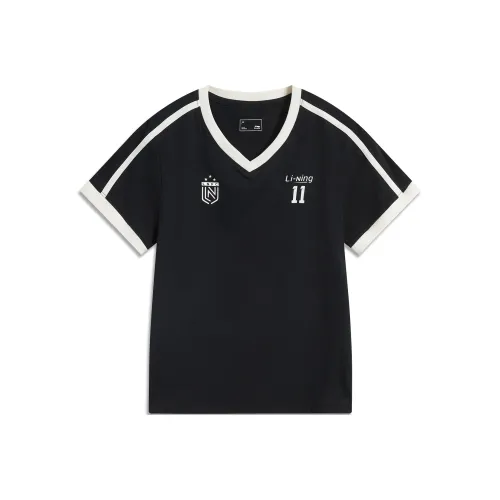 LINING Sports Life Collection T-Shirt Женская Черная