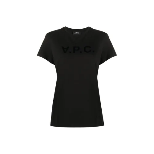 A.P.C SS21 T-Shirt Женская Черная