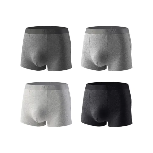 MIIOW Трусы Мужские 4 штуки смешанные цвета