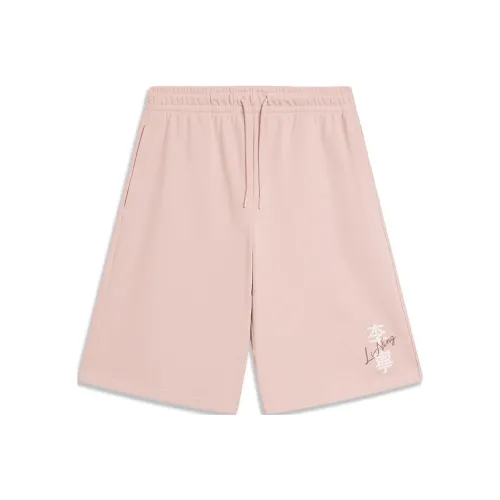 LINING Sports Life Collection Спортивные шорты Мужские Киноварь Грязь