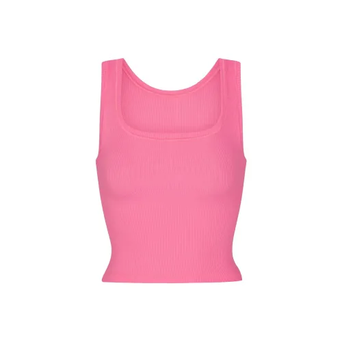 SKIMS Майка Женская Sugar Розовая