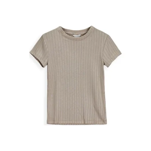 CLUB MONACO T-Рубашка Женская Светлый Умбра