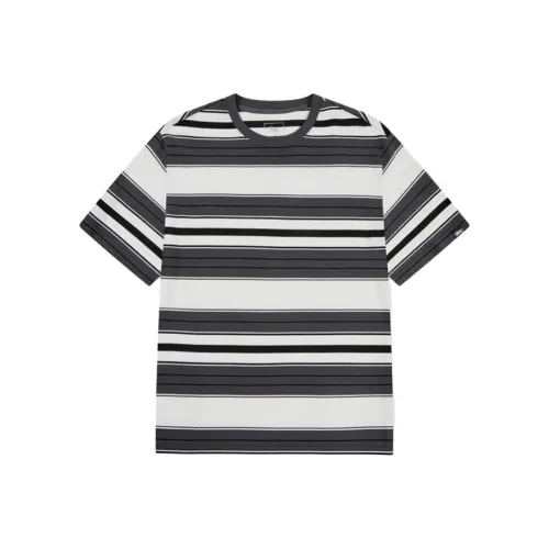 QIAODAN Sports Life Collection Рубашка Мужская Jordan Белый Черные Полосы