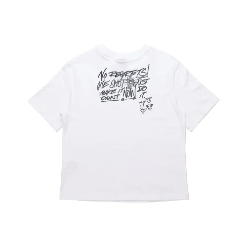 nike Т-рубашка с рукавом-трубкой женская белая