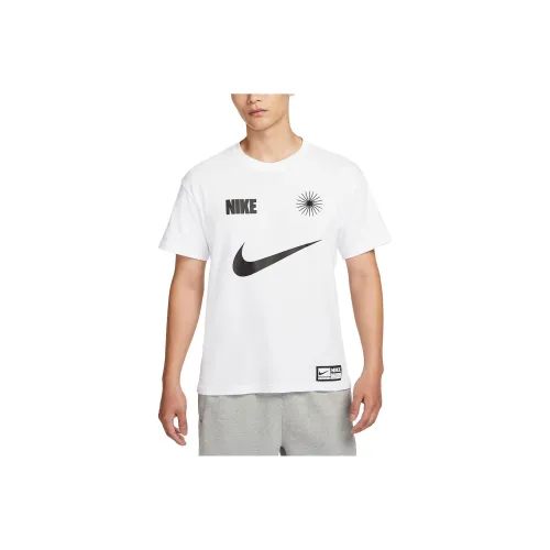 Nike Белый Мужская баскетбольная майка