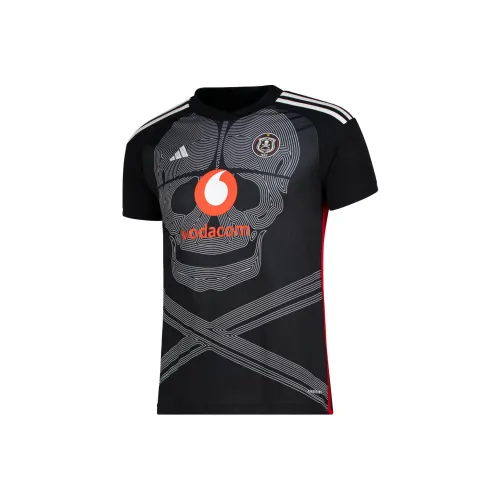 Adidas Черная Мужская Футбольная Джерси