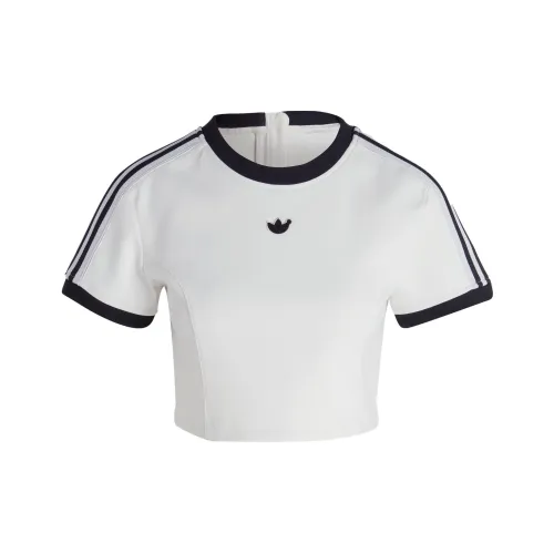 Adidas Originals BLUE VERSION CROP TEE Кроп-топ Женский Белый