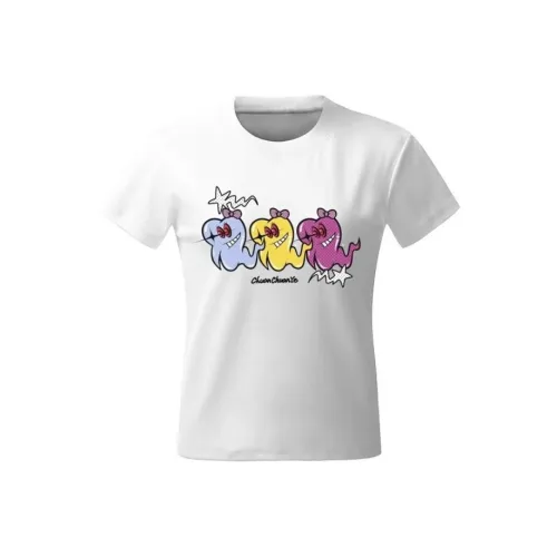 PLAY BUSH T-рубашка Женская Белая