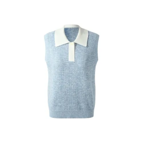 GOELIA Майка Женская Светло-Серый Синий