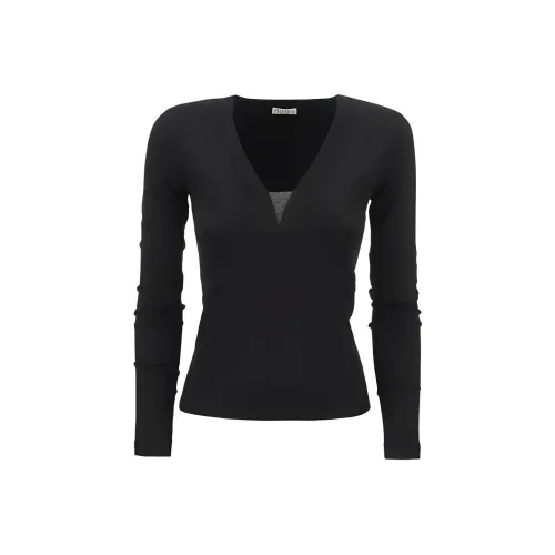 Brunello Cucinelli Черные Женские Рубашки T