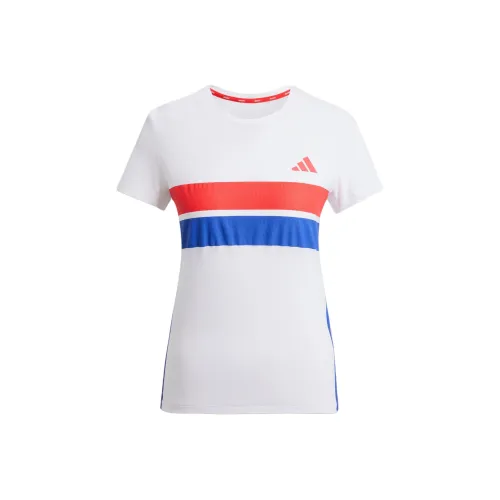 Adidas Adizero T Рубашка Женская Белая