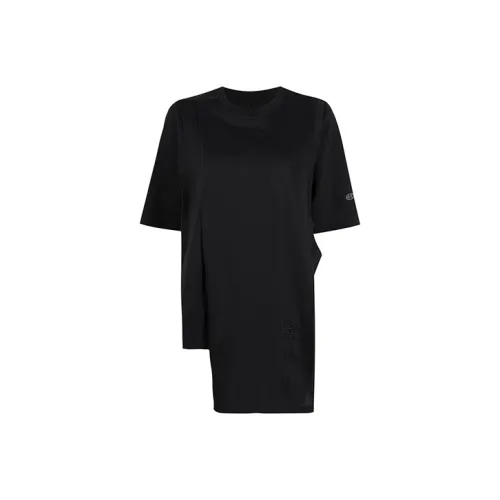 RICK OWENS Черные Женские Т-рубашки