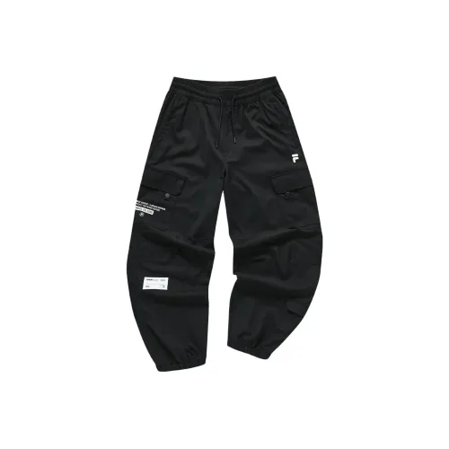 FILA FUSION STREET SPORT Темно-черные спортивные брюки для мужчин