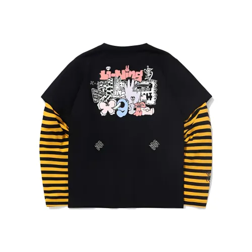 LINING Sports Fashion Collection Черные Женские Футболки