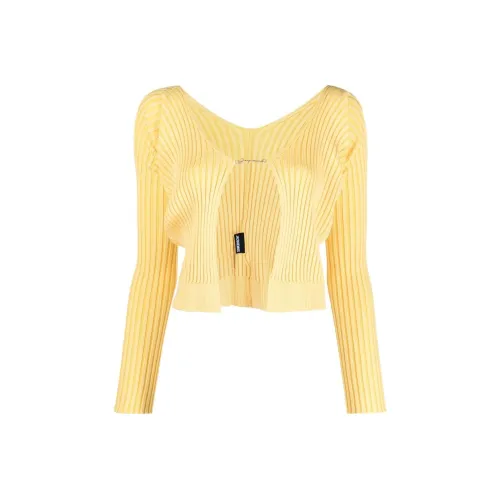 Jacquemus CROP TOP Женский Желтый