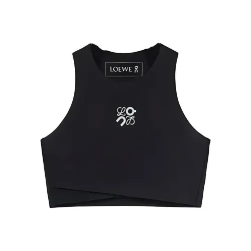 LOEWE x On SS24 Майка Женская Черная