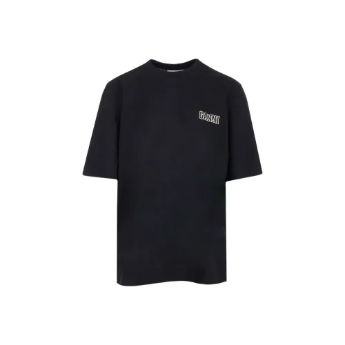 GANNI SS22 T-Shirt Женская Черная