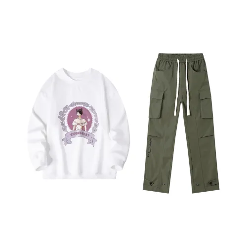 Hepburn Cat Унисекс Свитшоты Наборы