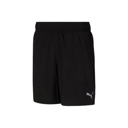 PUMA Мужские спортивные шорты черного цвета