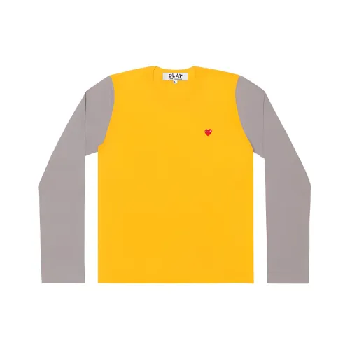 CDG Play Желто-серый Многоцветные Женские Рубашки T