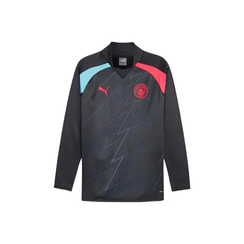 PUMA MCFC PM Черная Мужская Спортивная Одежда