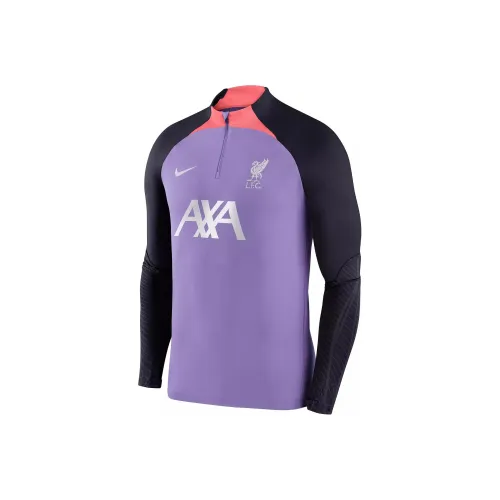Nike Фиолетовый Мужской Футбольный Джерси