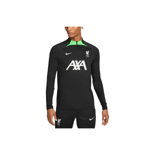 Nike Черная Мужская Футбольная Джерси