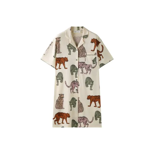 MEONSILL Ночная сорочка Женская Абрикос