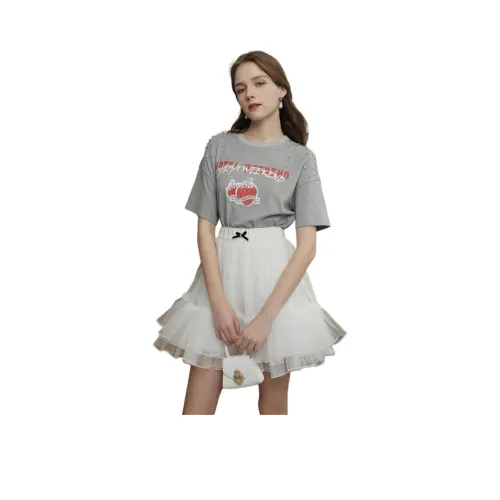 JORYAweekend T-рубашка Женская Серого цвета