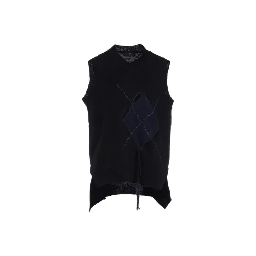 Yohji Yamamoto Y'S FW24 Майка Женская Черная