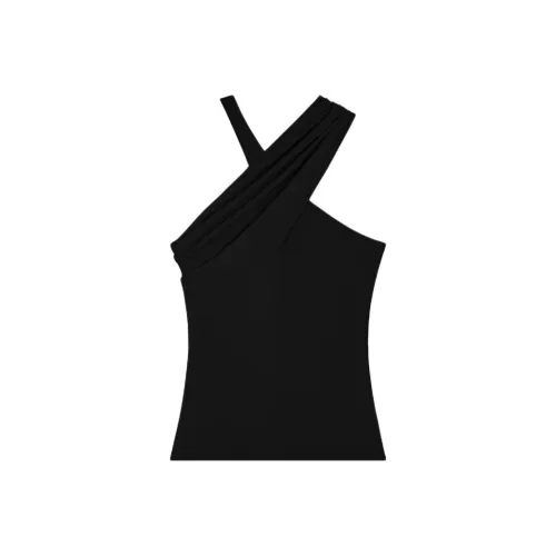 COURREGES SS24 Майка Женская Черная Черная