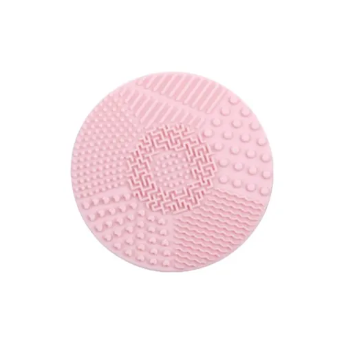 KEWANHONG Розовый Силиконовый Круглый Мат для Чистки Портативный