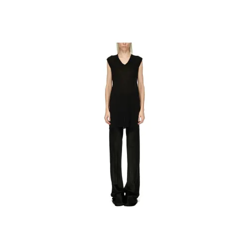 RICK OWENS Черные Женские Т-рубашки
