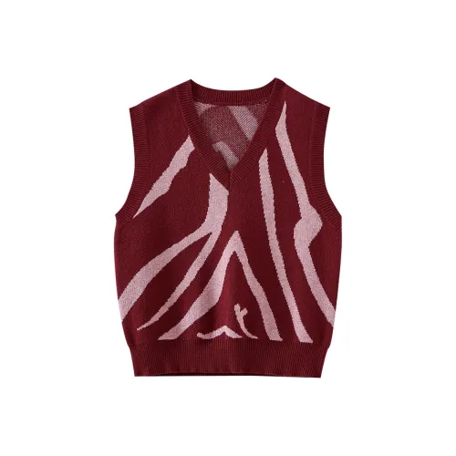 OUNIXUE Майка Женская Бордовый