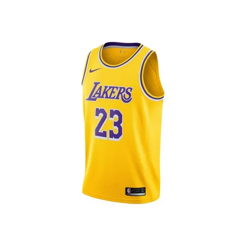 Nike Баскетбольная Джерси Мужская Желтая