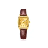 Золото Вес 3,3 г [Циркон с эффектом золота - Макияж] Женские часы