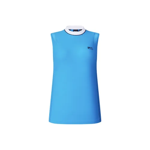 FILA GOLF серия Топ без рукавов Женские Солнечная гора Синий