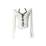 Белый, имитация двухслойности, набор