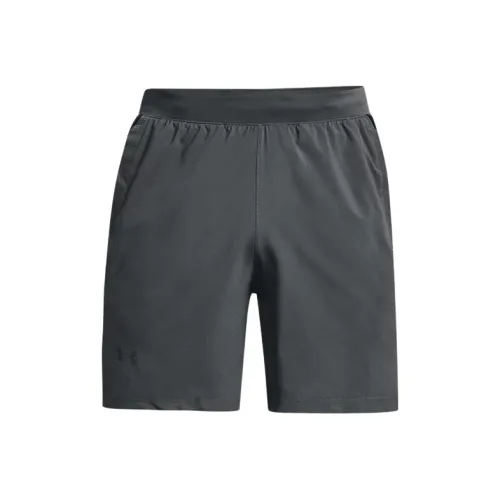 Under Armour Персиково-Серые Мужские Спортивные Шорты