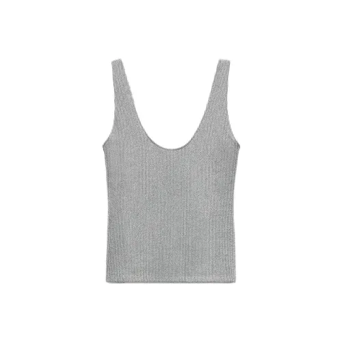 ZARA Серые Женские Майки